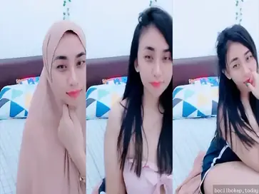 Cewek cantik pamer body menggoda habis di live